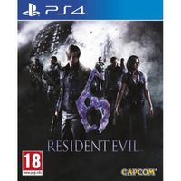 Resident Evil 6 Jeu PS4