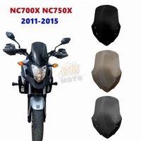 (Clear) Accessoires de moto Écran pare-brise de pare-brise pour Honda NC700X NC750X NC 750 700 x 2011 - 2015 2014 2013 2011