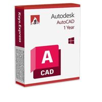 Autodesk Autocad  2024 1 Year (1 AN) Windows Software License Key (Clé)