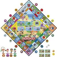 Hasbro Gamming - Monopoly Animal Crossing New Horizons [] Board Game