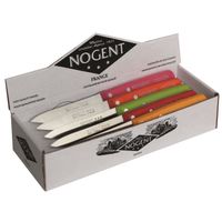 Boîte de 20 couteaux office "Nogent Color"