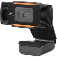 LYCANDER USB Webcam avec Mic intégré, 720p (HD), 30 ips, noir et orange - Pour ordinateur de bureau, ordinateur portable, Window56