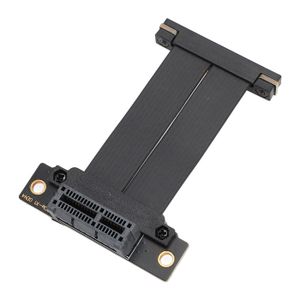 Câble Riser PCIe 5.0 Pour GPU – Extension 128 Gbit/s, Idéal Pour Montage Vertical