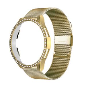 BRACELET MONTRE CONNEC. kits or Galaxy Watch 4 44mm-Coque en diamant pour 