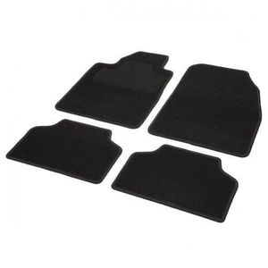 4 TAPIS SOL VW POLO 6N 6N2 1994-2001 TOUS MODELES MOQUETTE NOIR SPECIFIQUE