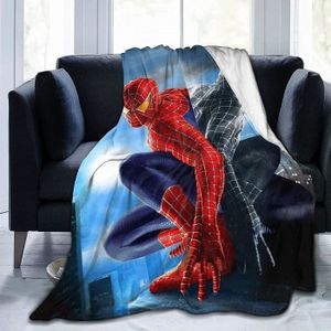 enfants couverture/plaid Officiel Spiderman Blanket Soft Touch Polaire Enfants Couverture 
