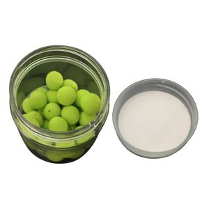15 pièces 8x12mm boules flottantes bouillettes oeufs plate-forme de 1 boîte