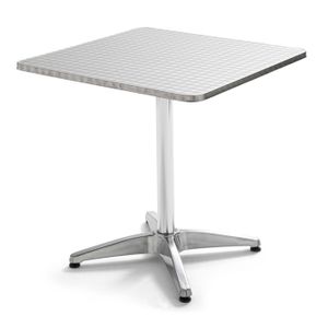 Table De Jardin En Aluminium Rectangulaire Dim H 70 X L 60 X P