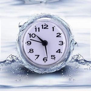 Horloge de salle de bain à Quartz - Horloge de salle de bain étanche - Klok  de Douche