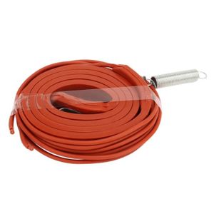 PLANCHER CHAUFFANT Câble chauffant autorégulateur en silicone YOSOO - Pour tuyau, compresseur et climatiseur - Blanc