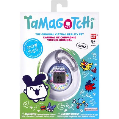 Coque de protection pour Tamagotchi Connection, coque rigide en PC pour accessoires électroniques virtuels d'animaux domestiques (bleu