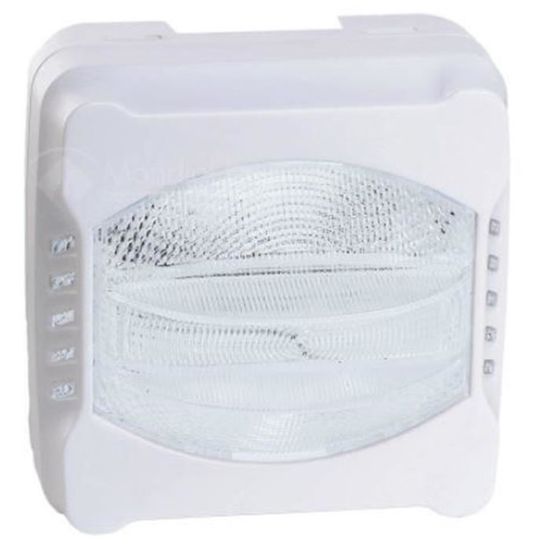 Diffuseur Lumineux Flash Blanc Pour Alarme Incendie - 4 Modes De Flash, Réglable - Alerte Visuelle JOD1