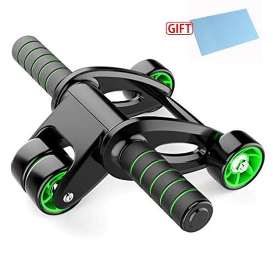 Roue Abdominale Sweet Sweat Avec Genouillère - Pour Renforcer Les Abdos, Dos, Bras, à La Maison