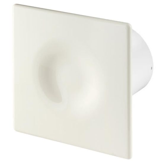Ventilateur de salle de bain blanc 150mm avec minuterie et capteur d