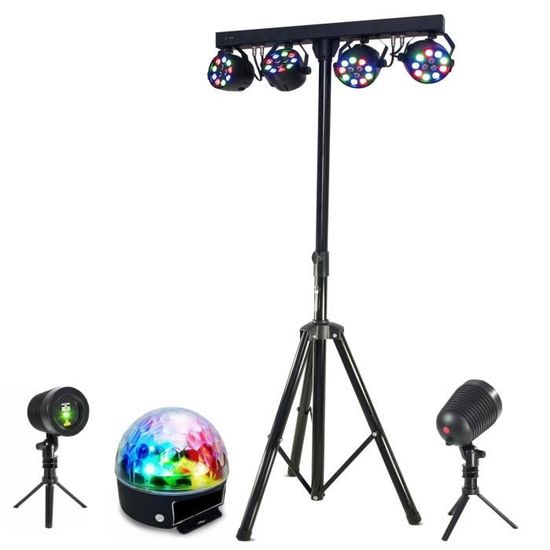Jeu De Lumières IBIZA PAR-MINI-STR – Projecteur LED Compact, Neuf Sous Emballage