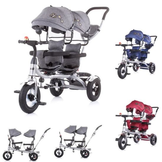 Velo Enfant Ans Tricycle Double Chipolino Hip Hop Sièges