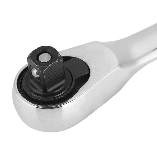 Clé à Cliquet Miniature 711L – Longueur 5.5 Cm, Couple Max 30 Nm – Pour Espaces Restreints, Embouts Standard - 5