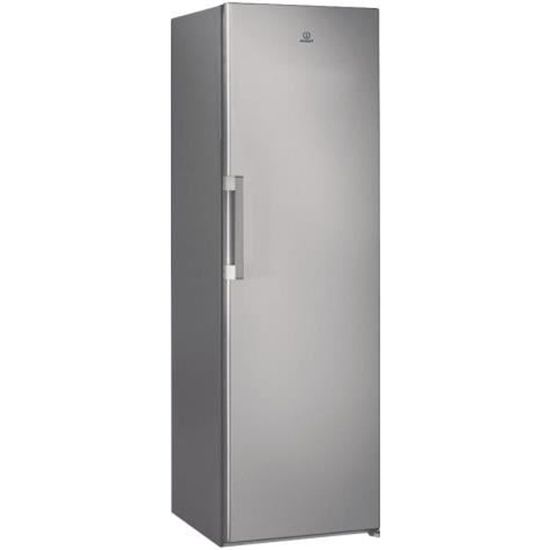 Réfrigérateur pose libre INDESIT SI6 1 S - 322L - classe F - argenté