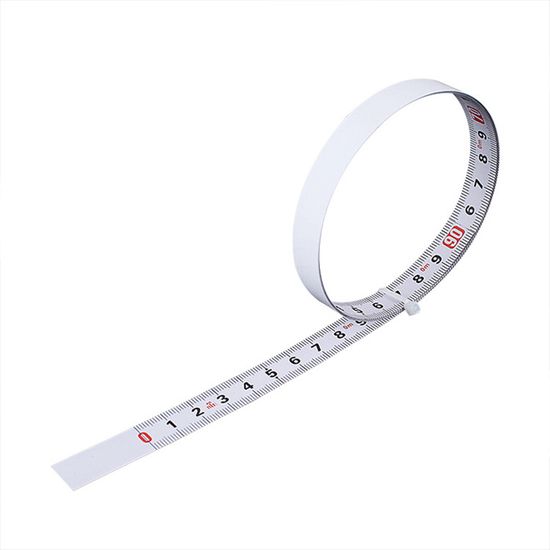 Lot De 2 Mètres Ruban Autocollants 3 M - En Acier Carbone - Échelle Métrique - Pour établi, Menuiserie, Bricolage