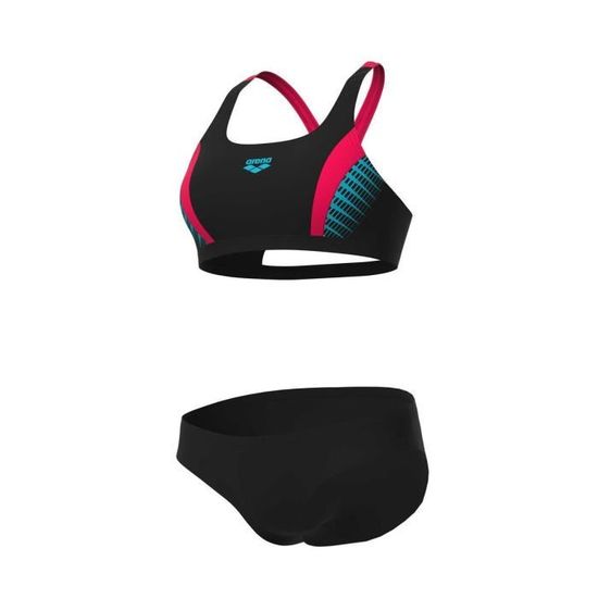 Maillot De Bain 2 Pièces Femme Neuf Avec étiquettes - Triangle Et Culotte Haute