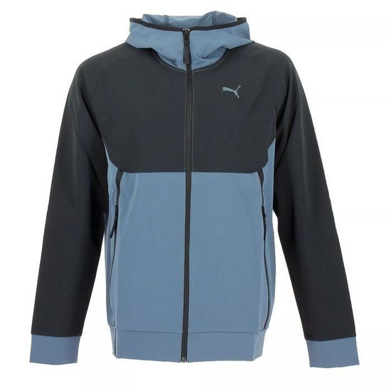 Veste de survêtement Puma TECH WOVEN Bleu Cdiscount Prêt-à-Porter