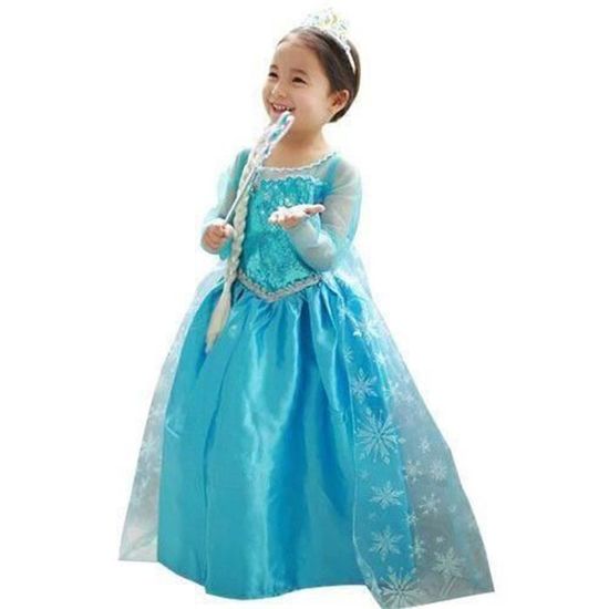 Robe elsa reine sales des neiges 1