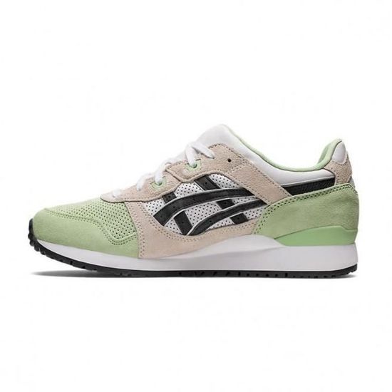 Basket Asics GEL LYTE III OG ASICS Vert Mixte Cuir Vert Cdiscount Chaussures