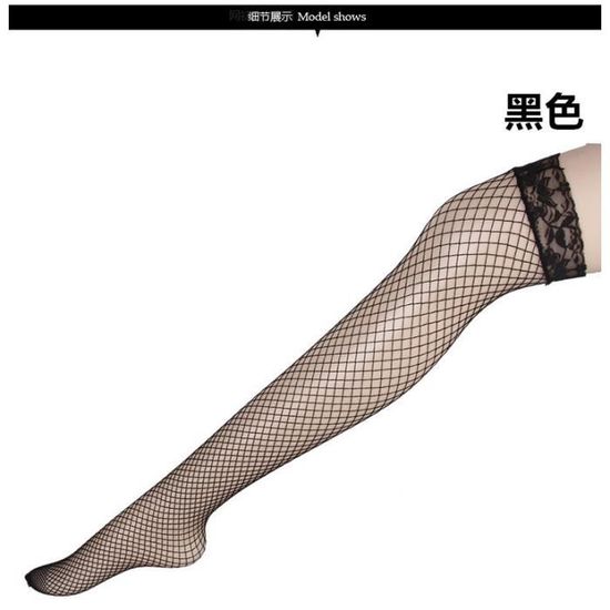 Collants résille illusion porte-jarretelles