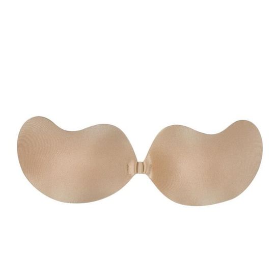 Sujetador Adhesivo Sin Tirantes – 2 Unidades + Tiras Ajustables | Invisible Bajo La Ropa | Tallas B | Negro Y Beige