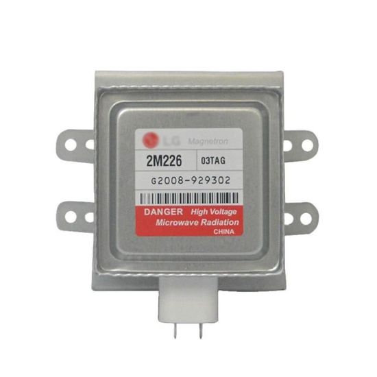 Magnétron Pour Micro-Ondes 2M319H 1000W 2450 MHz - Compatible Divers Modèles - Améliore L'Efficacité De Chauffage
