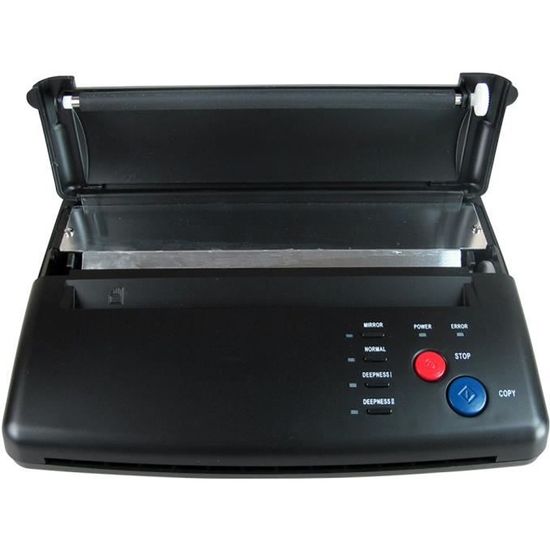 SIFREE Copieur Photocopieur Machine Imprimante Thermique pour Transfert de Tatouage 