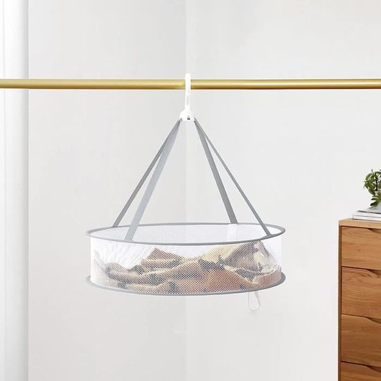 Filet De Séchage Pliable 3 Couches - Pour Légumes, Poissons, Plantes - Fermeture éclair