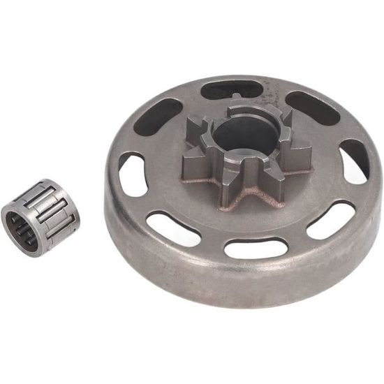Gubeter Kit Roulement Embrayage Tambour Pignon 3/8 6T - Pour Tronçonneuse Chinoise 2500 25cc, Remplacement Complet
