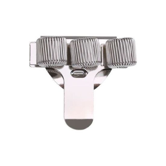 Porte-stylo Clip Métal 3 Emplacements – Pratique Pour Infirmières, Poches Ou Carnets