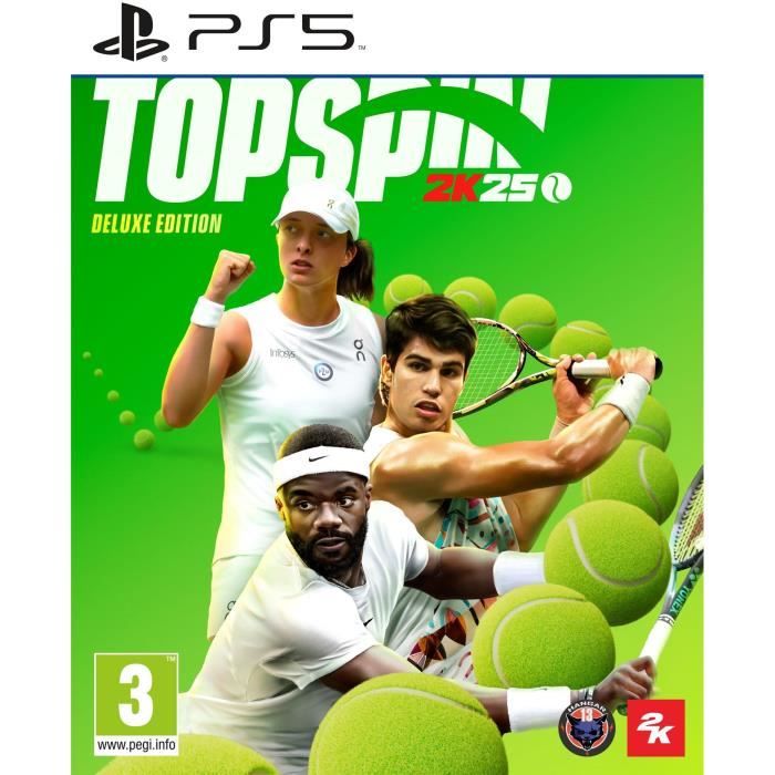 Topspin 2k25 Edition Deluxe Ps5 2k - vue 2