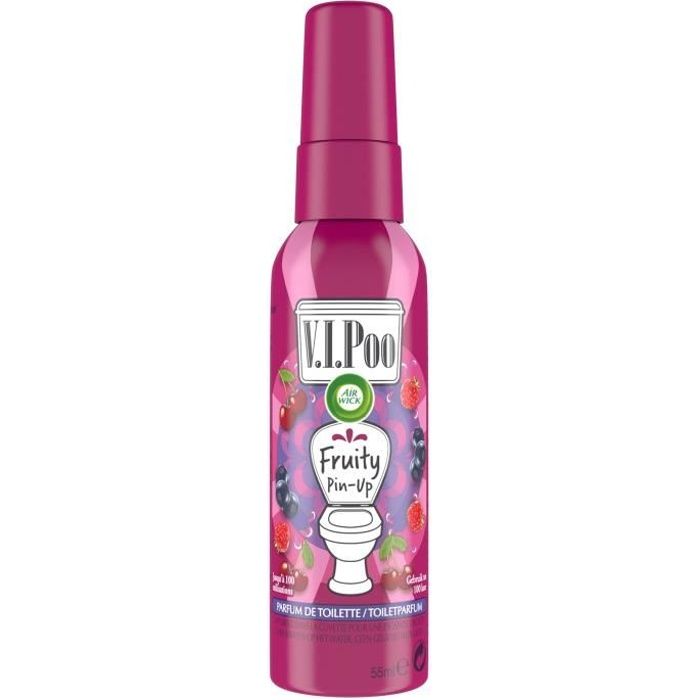 AIR WICK Désodorisant WC V.I.Poo - 55ML - Fruity Pin