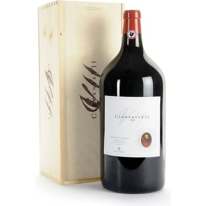 vin rouge italien Chianti Classico DOCG Clemente VII JEROBOAM Castelli del Grevepesa Clemente 1 bouteille 3 litres
