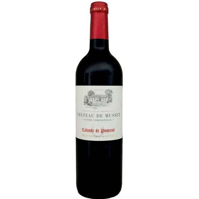 Château de Musset, Cuvée Compostelle, Lalande de Pomerol (Bordeaux), 2016 - Vin Rouge