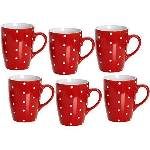 Ritzenhoff - Breker Ritzenhoff breker pinto - set de 6 pièces rouge - 737691