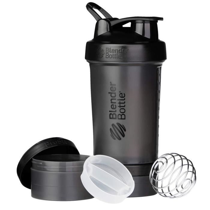 Blender Bottle Prostak Bouteille Mixte Adulte, Black Fashion