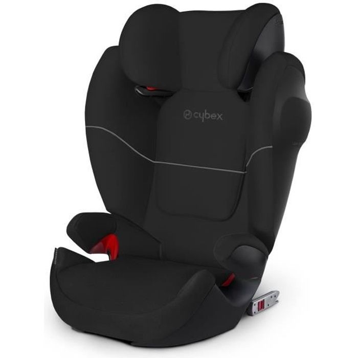 CYBEX SOLUTION M-fix - Siège Auto - Groupe 2/3 - Pure Black