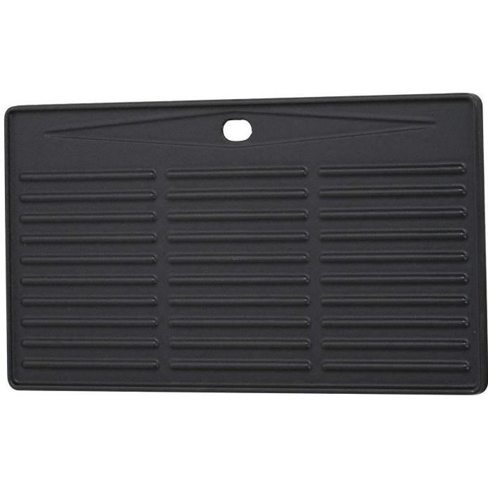 Plaque de cuisson en fonte - 40 x 20 cm