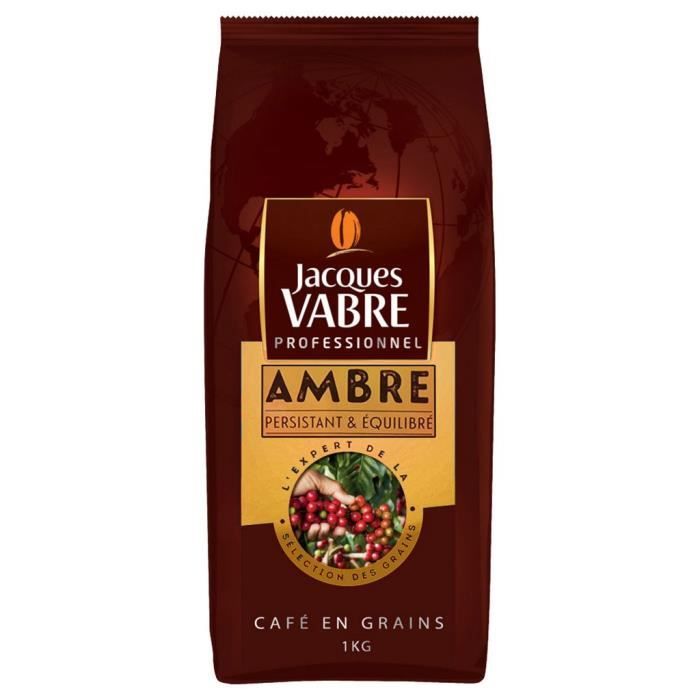 Jacques Vabre Ambré Café En Grains 1Kg