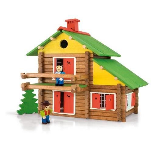 JeuJura - Jouet en bois - Chalet Suisse - 175