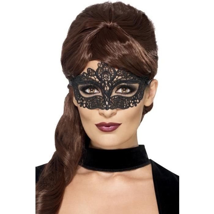 Le Masque Filigrane Dentelle Brodée De Smiffy's