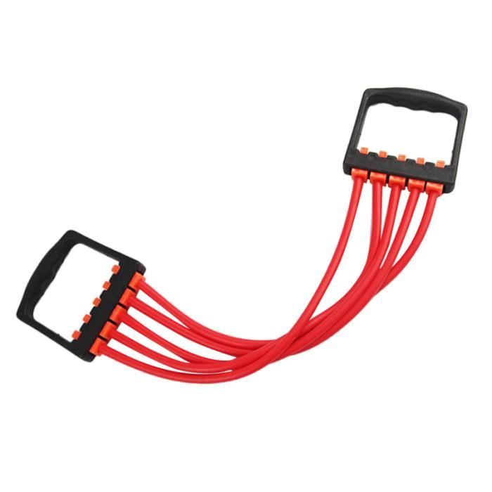 1 Pc extenseur de poitrine Portable équipements légers pratiques exerciseur bras tirant bande résistante pour la remise en forme