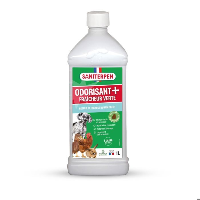 Meilleurs prix pour Saniterpen odorisant plus fraicheur verte - 1L - SANITERPEN