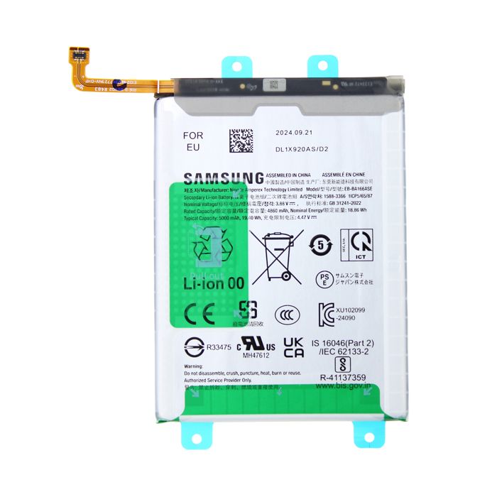 Batterie Interne pour Samsung Galaxy A16 5000mAh Original Samsung