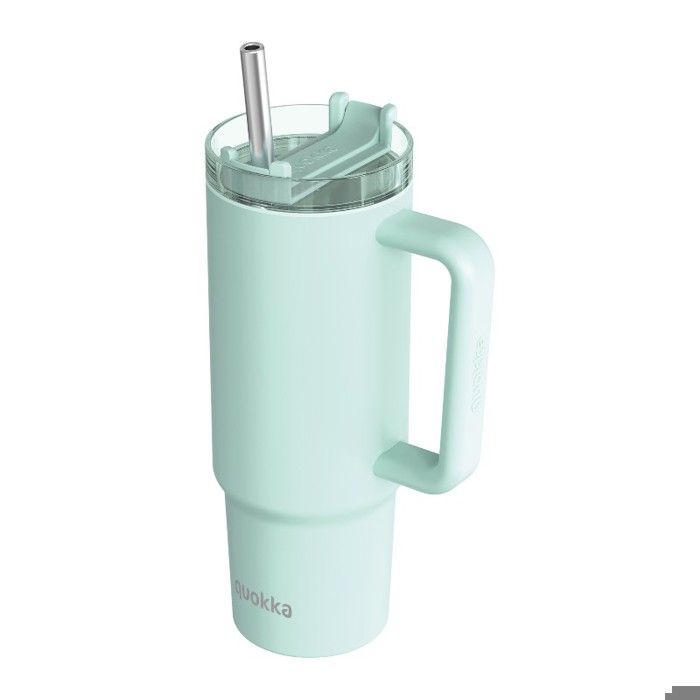 Tasse isotherme - Quokka Stream - 950 ml - Acier inoxydable - Paille réutilisable Tasse isotherme - Quokka Stream - 950 ml - Acier inoxydable - Paille réutilisable