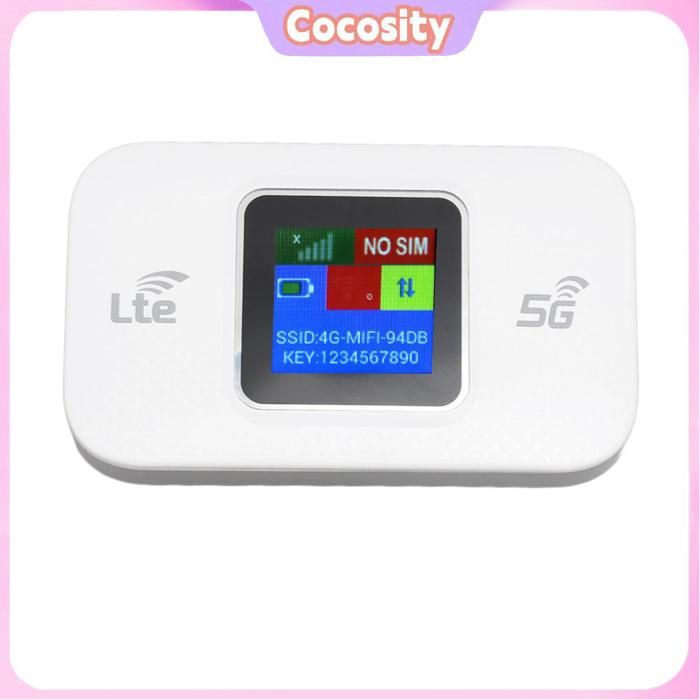 Modem 4G LTE Modem haute vitesse 300 Mbps Écran de couleur Routeur mobile 4G pour téléphone portable Tablet